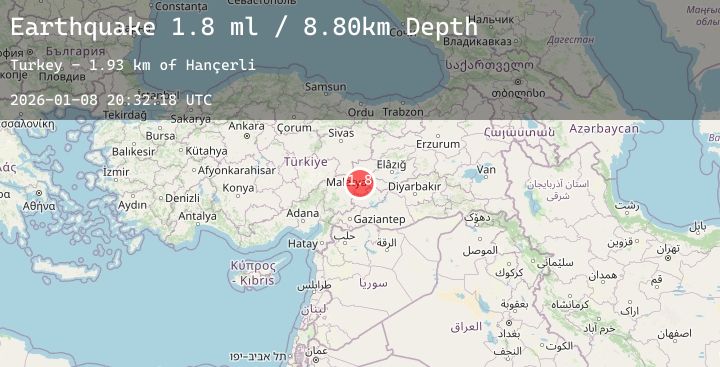 Map of CENTRAL TURKEY