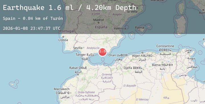Map of STRAIT OF GIBRALTAR