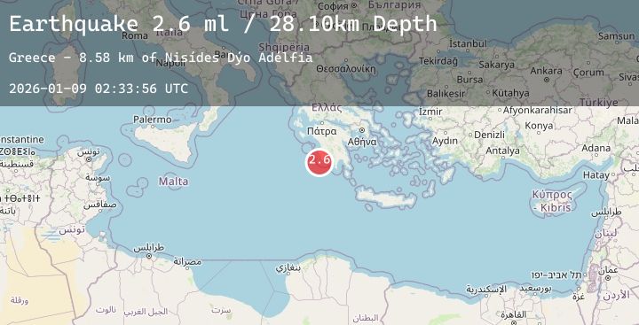 Map of SOUTHERN GREECE