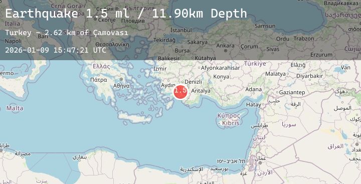 Map of WESTERN TURKEY