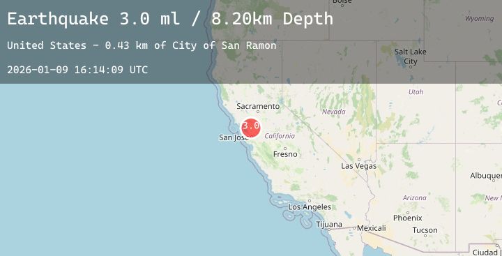 Map of SAN FRANCISCO BAY AREA, CALIF.