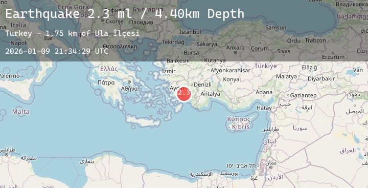 Map of WESTERN TURKEY