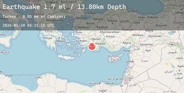 Map of WESTERN TURKEY