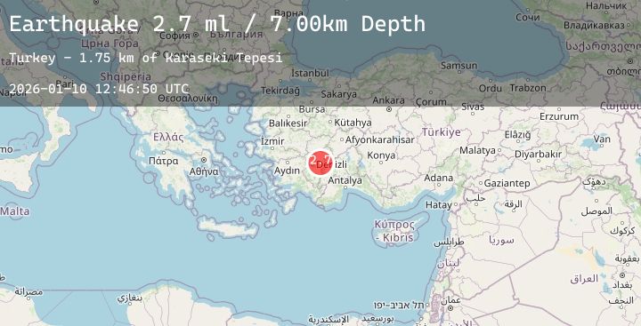 Map of WESTERN TURKEY