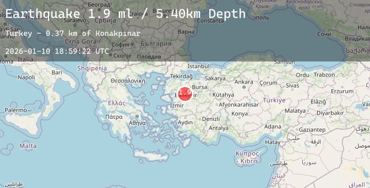 Map of WESTERN TURKEY