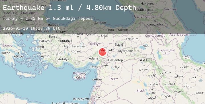 Map of CENTRAL TURKEY