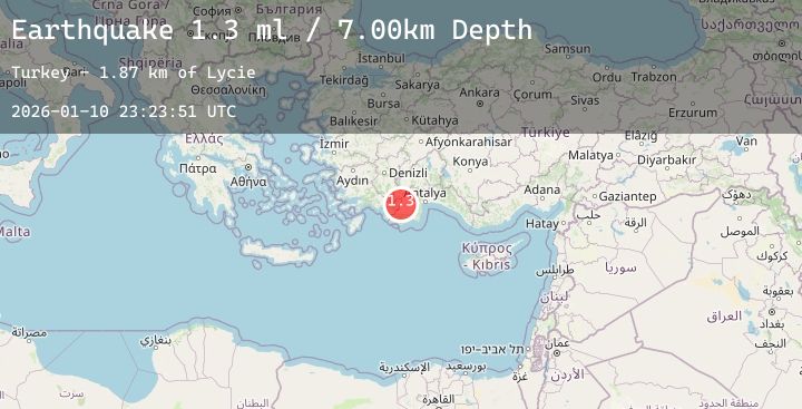 Map of WESTERN TURKEY