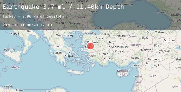 Map of WESTERN TURKEY