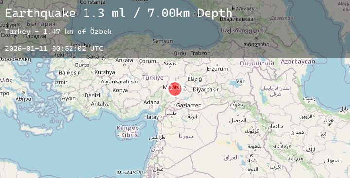 Map of CENTRAL TURKEY
