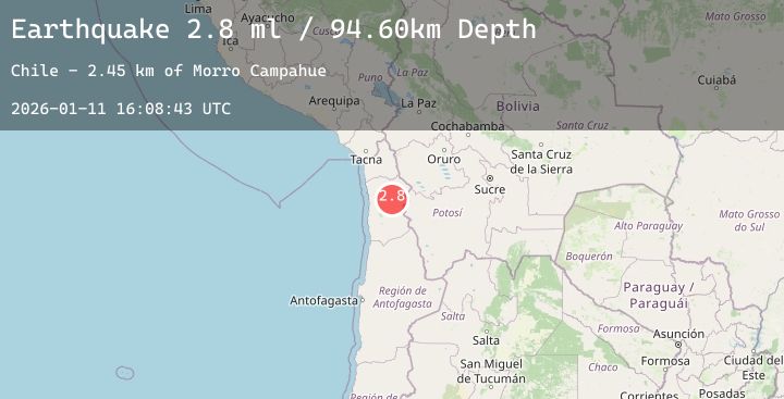 Map of TARAPACA, CHILE