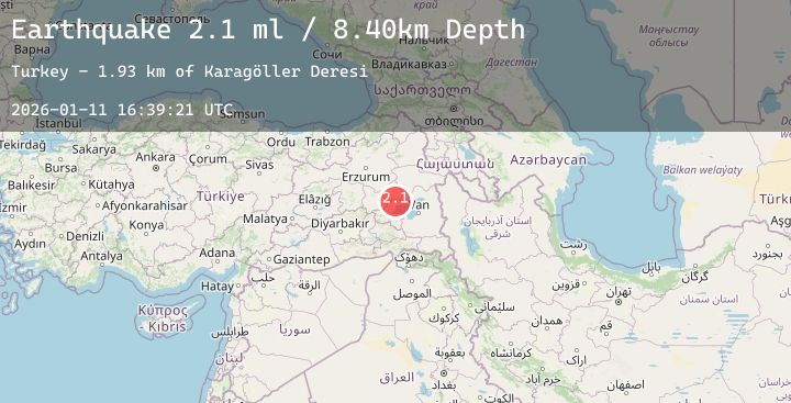 Map of EASTERN TURKEY