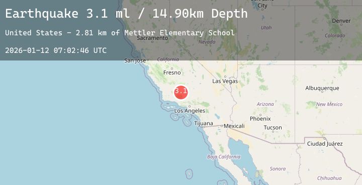 Map of CENTRAL CALIFORNIA