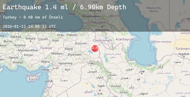 Map of EASTERN TURKEY