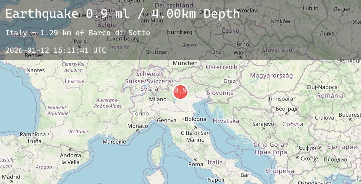 Map of NORTHERN ITALY