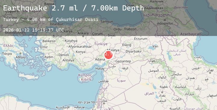 Map of CENTRAL TURKEY