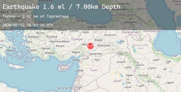 Map of CENTRAL TURKEY