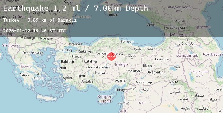 Map of CENTRAL TURKEY