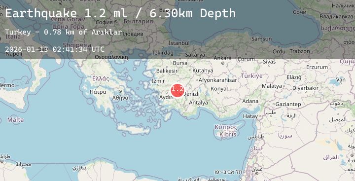 Map of WESTERN TURKEY