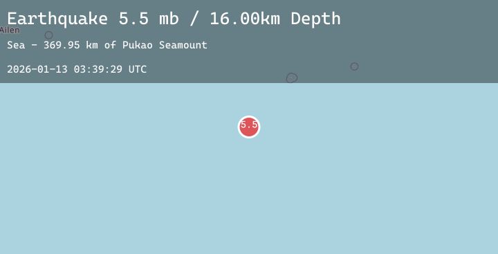 Map of EASTER ISLAND REGION