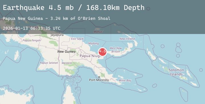 Map of EASTERN NEW GUINEA REG., P.N.G.