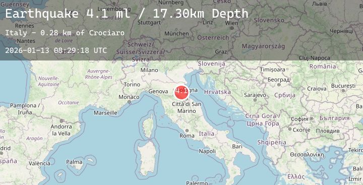 Map of NORTHERN ITALY