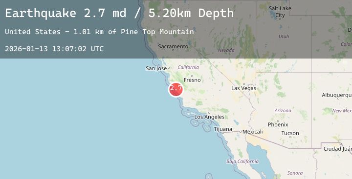 Map of CENTRAL CALIFORNIA
