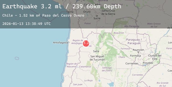 Map of SALTA, ARGENTINA