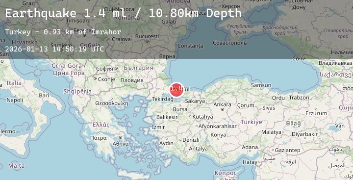 Map of WESTERN TURKEY