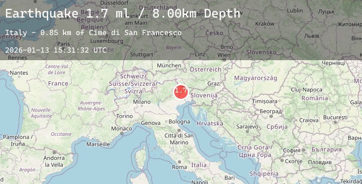 Map of NORTHERN ITALY