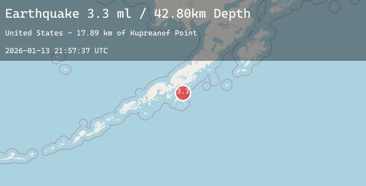 Map of ALASKA PENINSULA