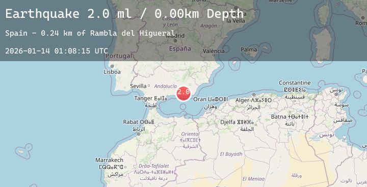 Map of STRAIT OF GIBRALTAR