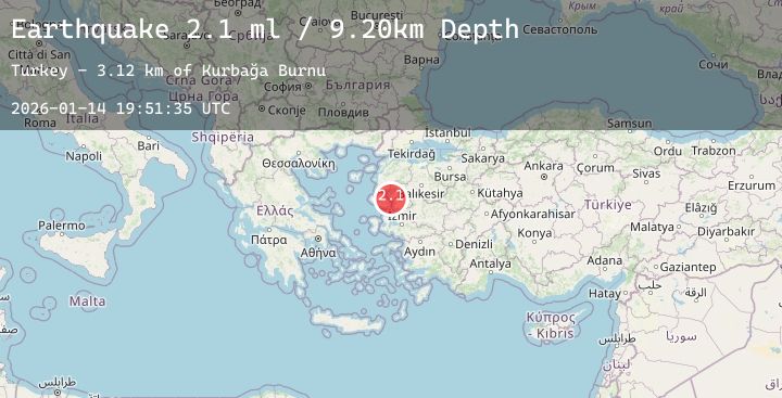 Map of NEAR THE COAST OF WESTERN TURKEY