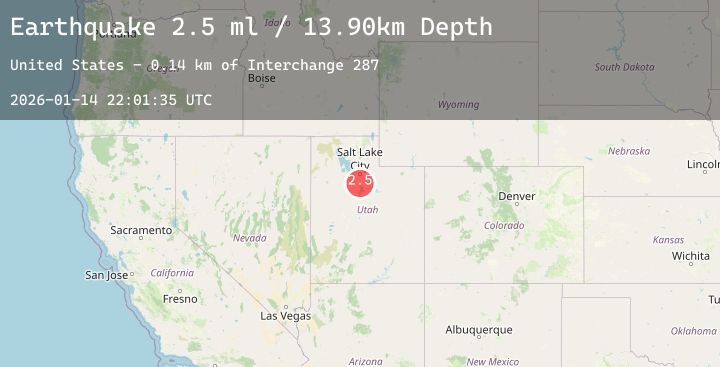 Map of WASATCH FRONT URBAN AREA, UTAH