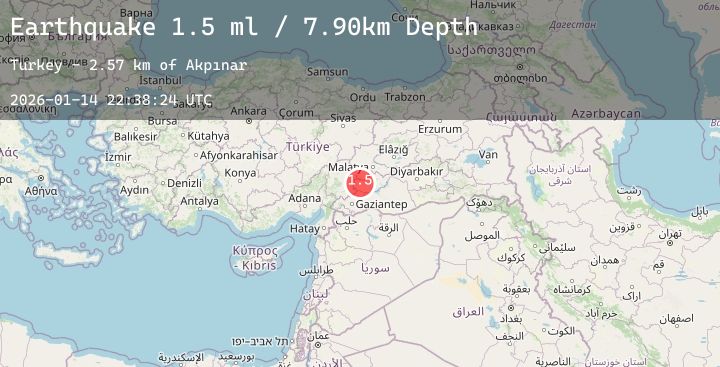 Map of CENTRAL TURKEY