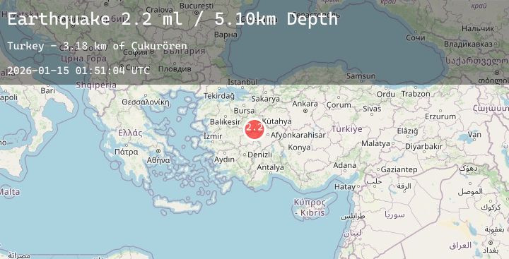 Map of WESTERN TURKEY