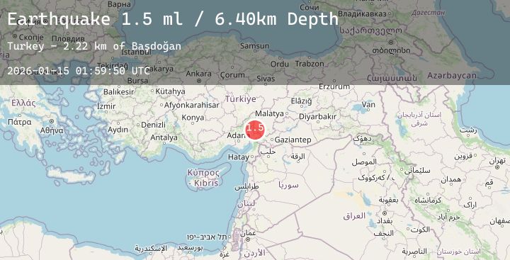 Map of CENTRAL TURKEY