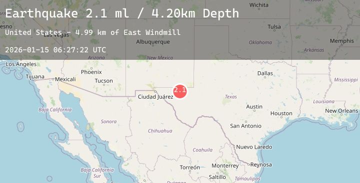 Map of WESTERN TEXAS