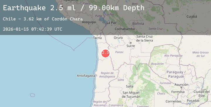 Map of TARAPACA, CHILE