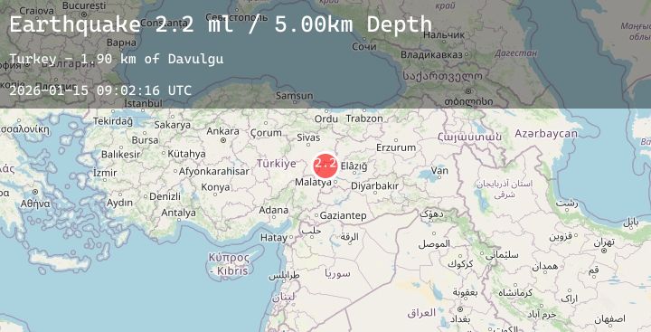 Map of CENTRAL TURKEY