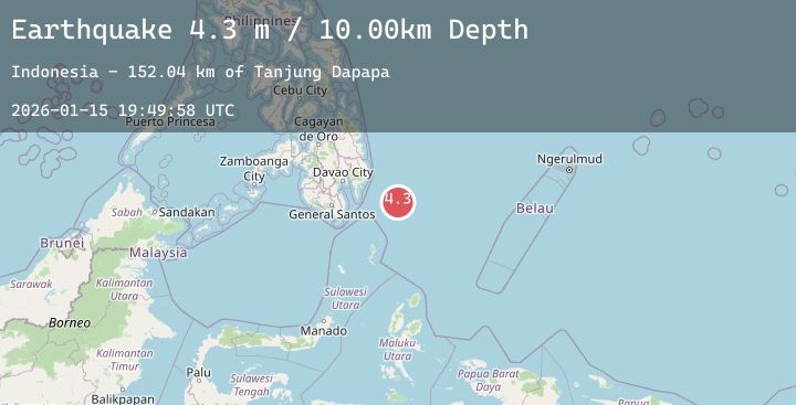 Map of PHILIPPINE ISLANDS REGION