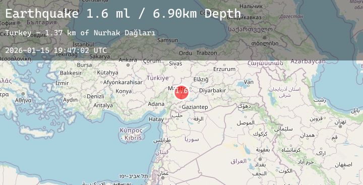 Map of CENTRAL TURKEY
