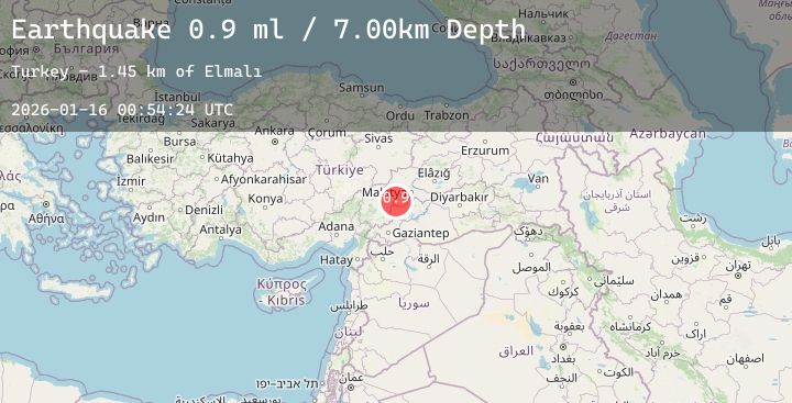 Map of CENTRAL TURKEY