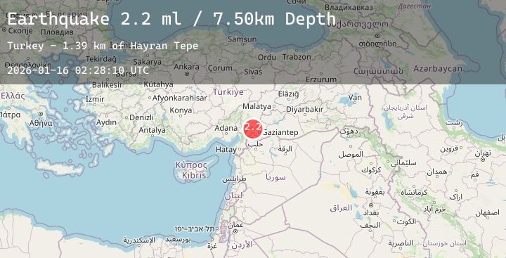 Map of CENTRAL TURKEY