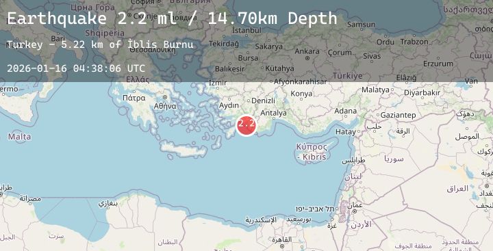 Map of DODECANESE IS.-TURKEY BORDER REG
