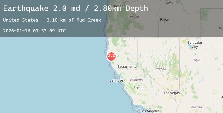 Map of NORTHERN CALIFORNIA