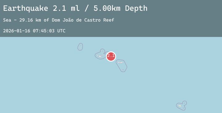 Map of AZORES ISLANDS, PORTUGAL