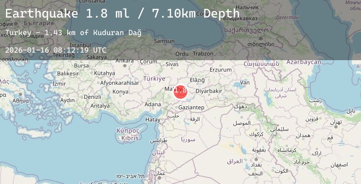 Map of CENTRAL TURKEY
