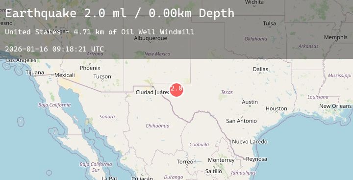 Map of WESTERN TEXAS