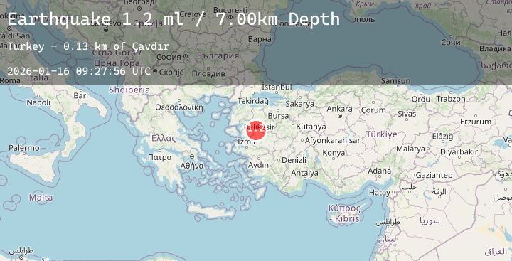 Map of WESTERN TURKEY