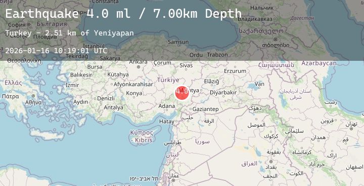 Map of CENTRAL TURKEY